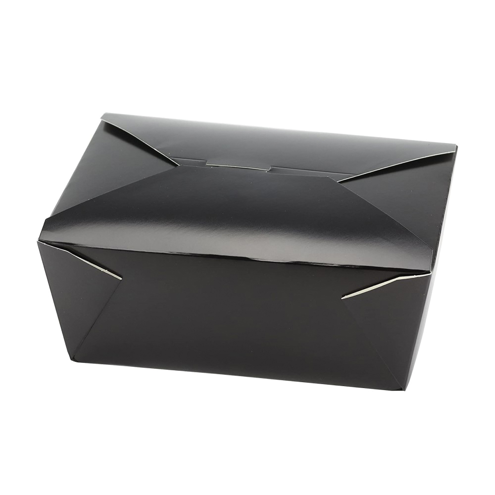 4LB BLACK TAKEOUT BX 160/CS100470 ECO-BOX