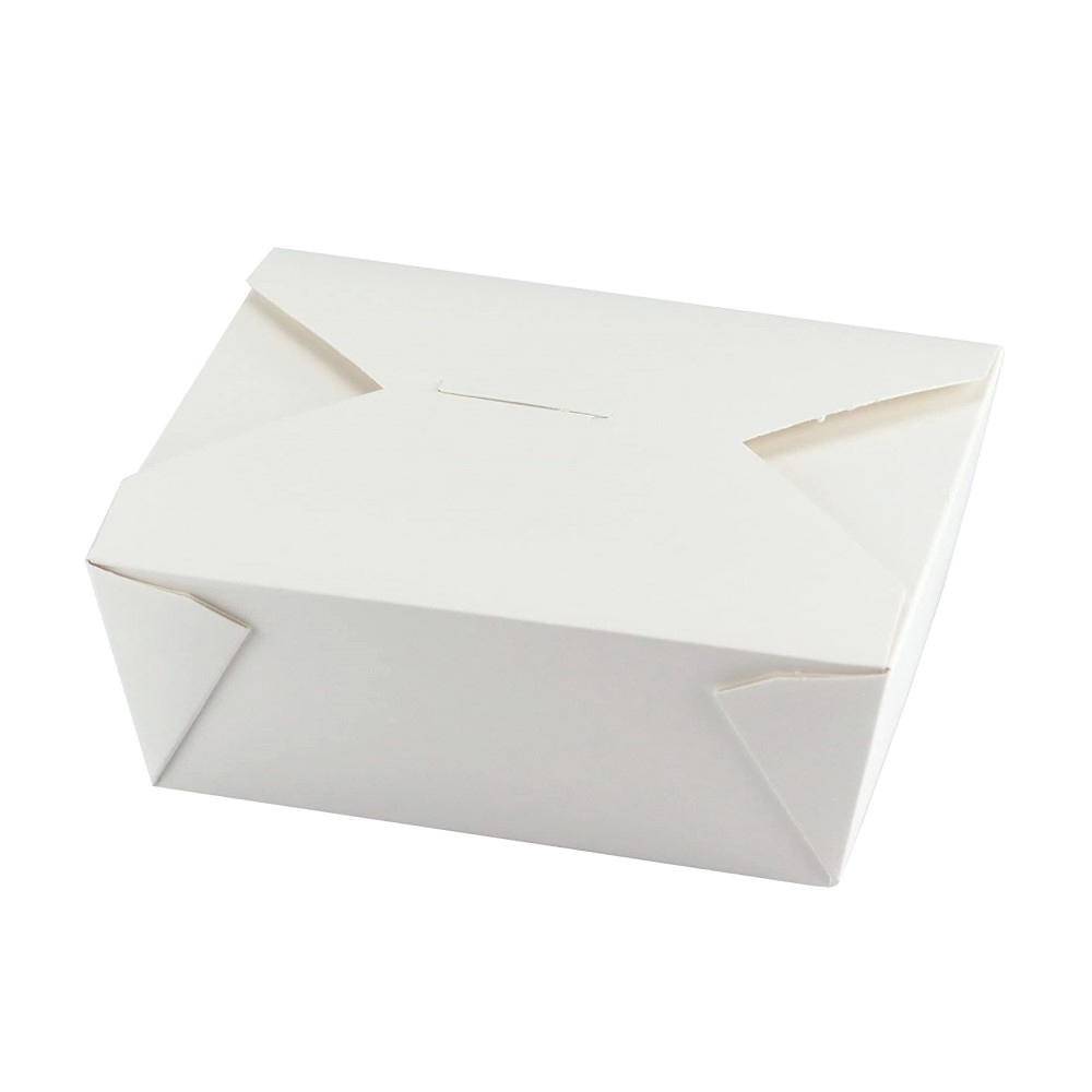 8LB WHITE TAKEOUT BX 300/CS100850 ECO-BOX