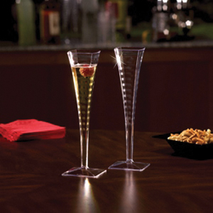 EMI-SFC5 5oz SQUARE CHAMPAGNEGLASS 1PC 72/CS