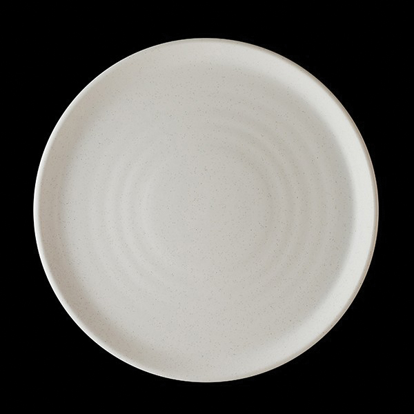 CHINA PLATE 10.5" SHELL UNIQUE NATURAL - 6/CS