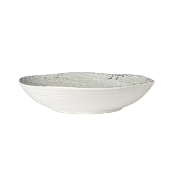 Bowl 128oz Large Shallow Melamine Creations Buffett Pompeii Stone - 8/cs