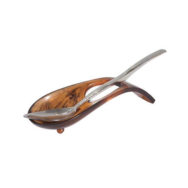 KMK2804TOR SPOON REST CURVED TORTOISE - EA