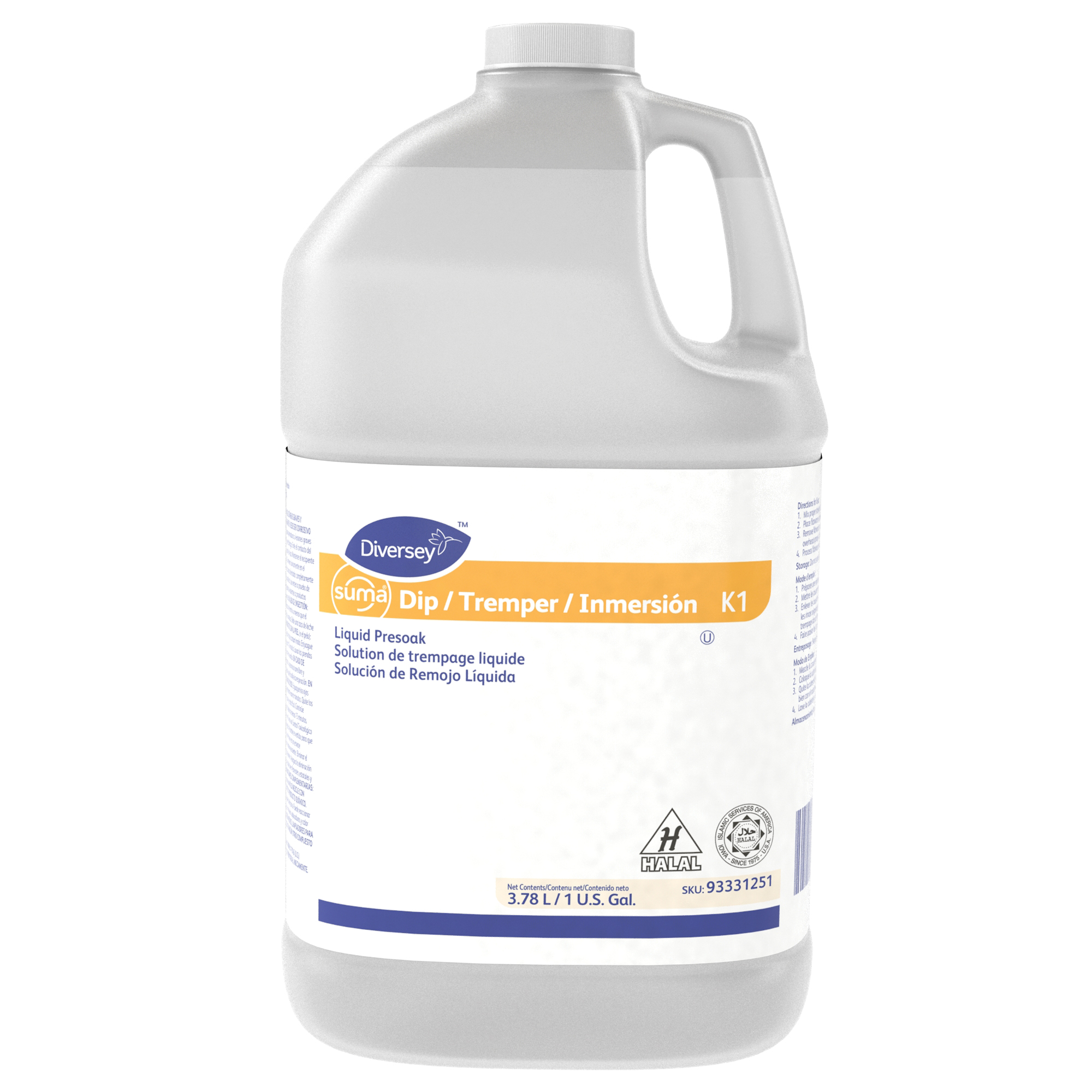 93331251 SUMA DIP 4/1GAL LIQUID PRESOAK
