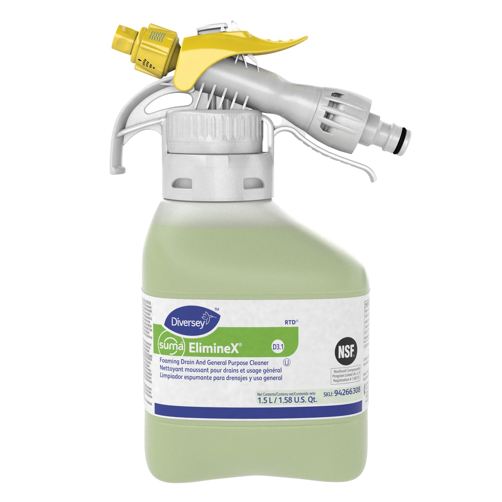 FOAM DRAIN CLEANER RTD 2/1.5L SUMA ELIMINEX