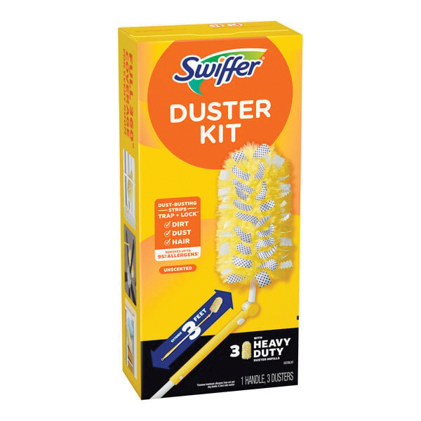 SWIFFER DUSTER 6/CS EXTENDABLE 1HANDLE/3DUSTERS