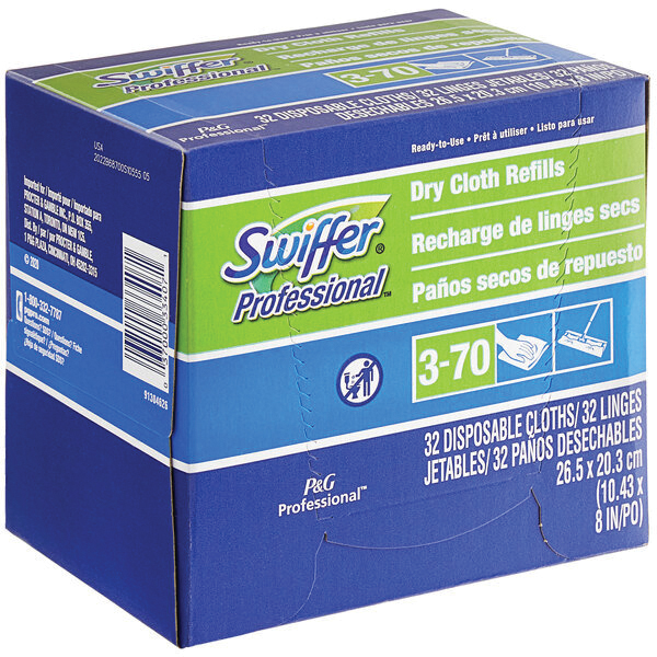 SWIFFER DISP DRY CLOTHS 6/32CT PGC33407CT