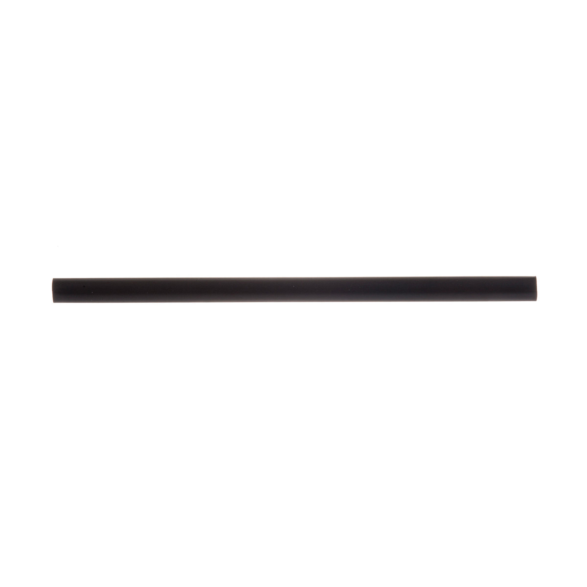 7.75" BLK PAPER GIANT STRAW UNWRAPPED 6/500/CS