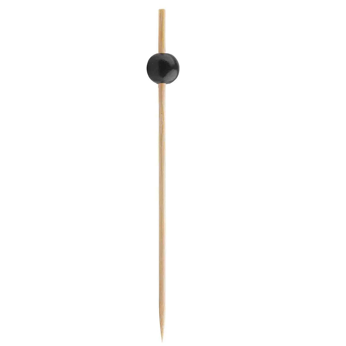 BLACK BAMBOO BALL PICKS - 1200/CS