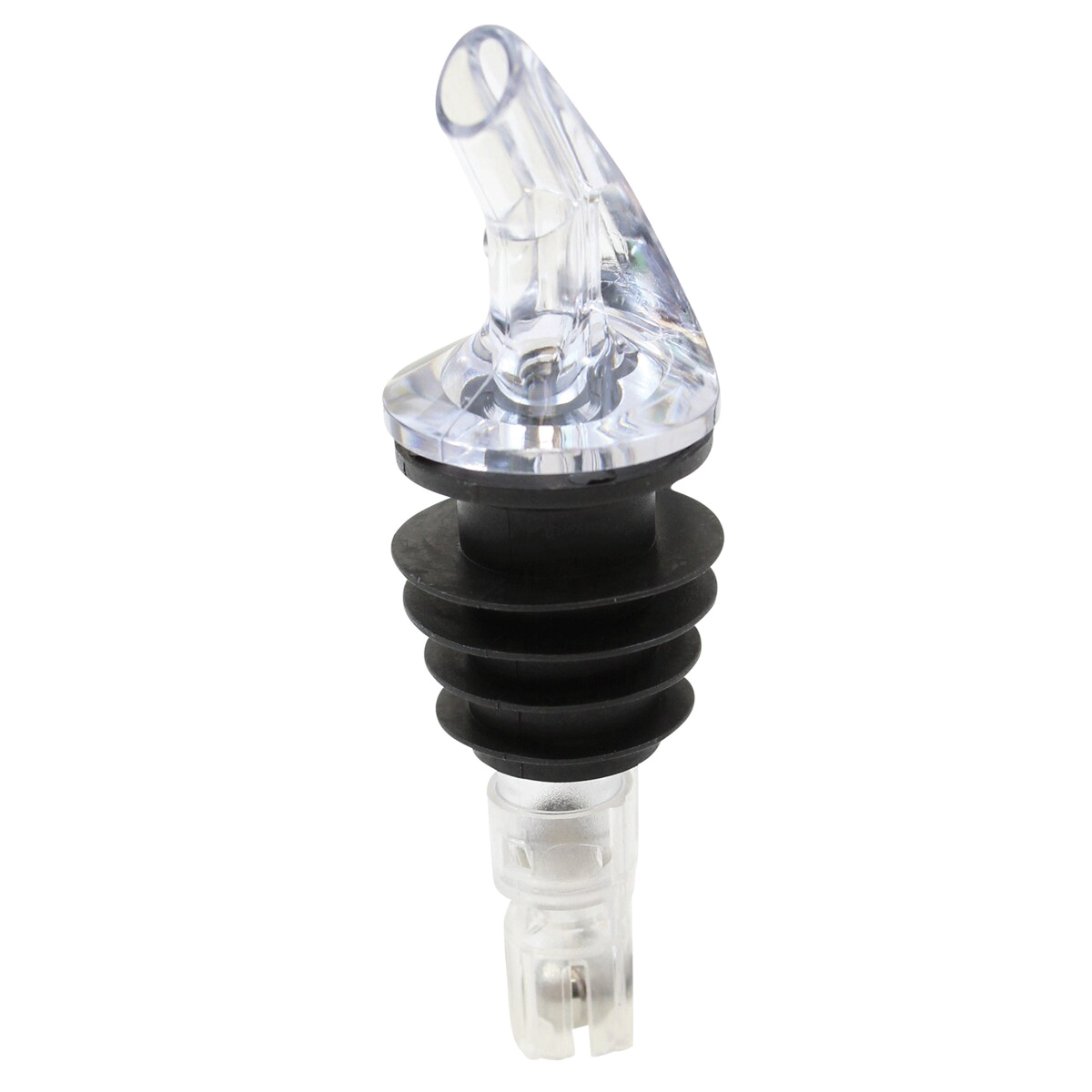 Liquor Pourer Widemouth 1-1/4oz Clear Dip Tube - DZ