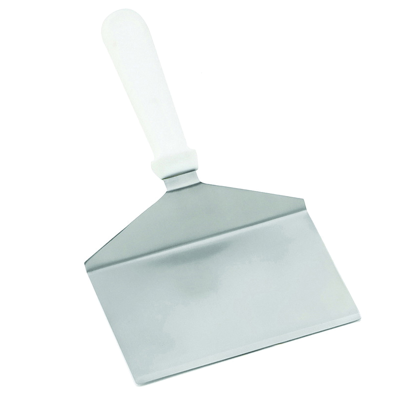 461W TURNER 11" SOLID SS WHITE HANDLE 4.5X6.25 - EA