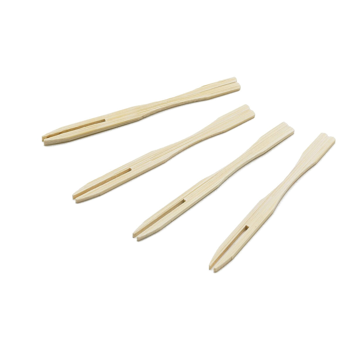 FORK PICK 3-1/2" BAMBOO 1200/CS