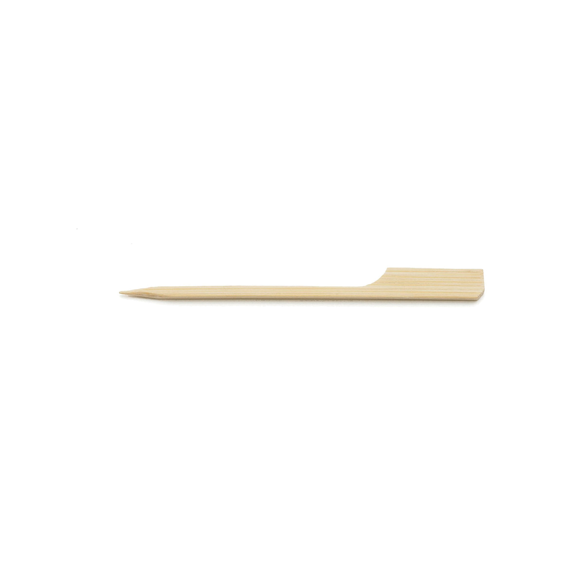 BAMP35 3.5" PADDLE PICK 100/PKSTOCK 12/PKS/CS  BAMBOO