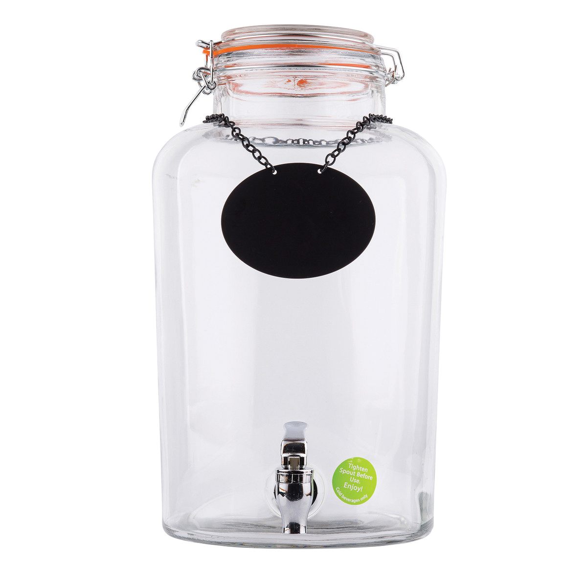 BDG2000 BEVERAGE DISPENSER EARUSTIC 2-1/2GAL GLASS -