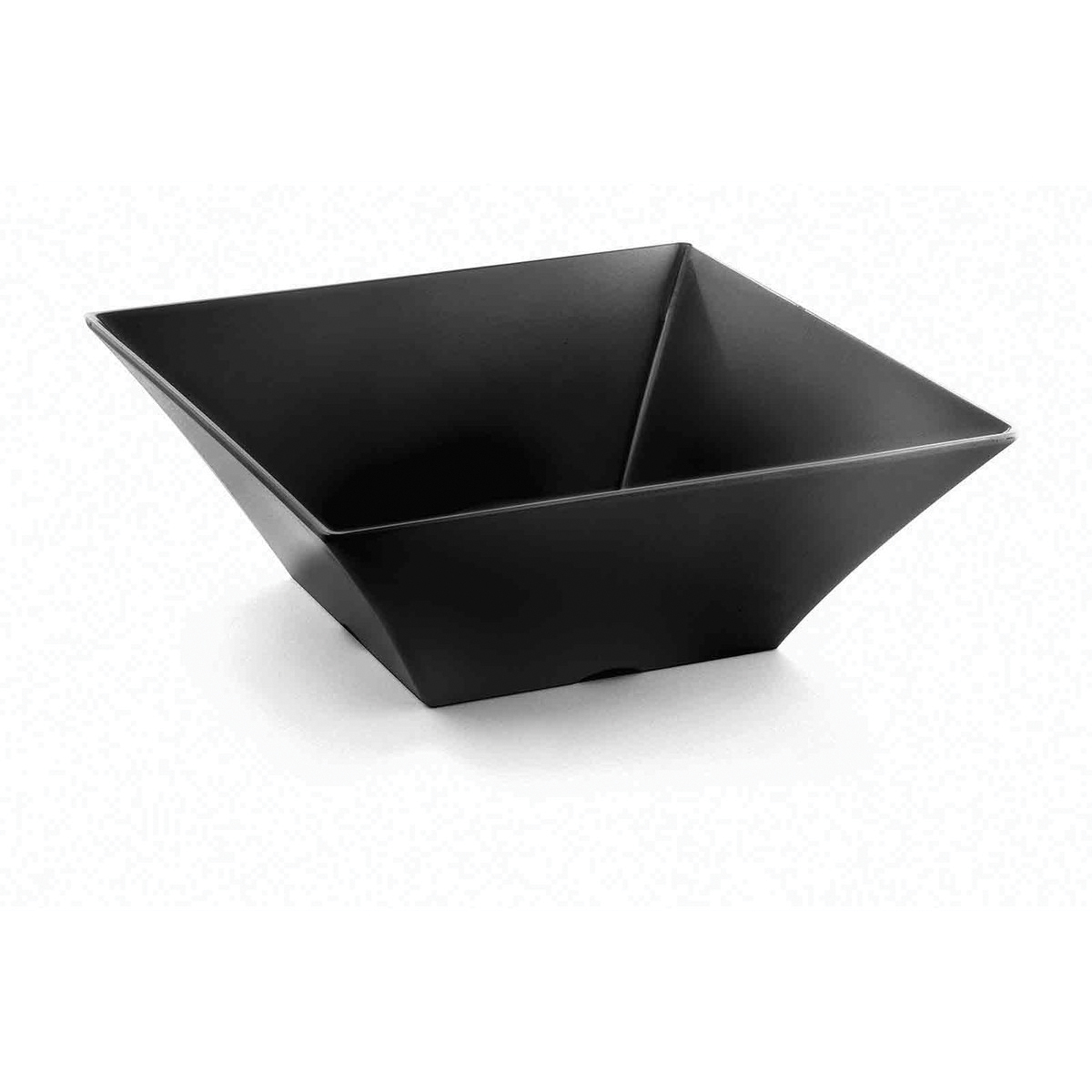 BKMB166 BOWL 11QT SQUAREBLACK MELAMINE - EA