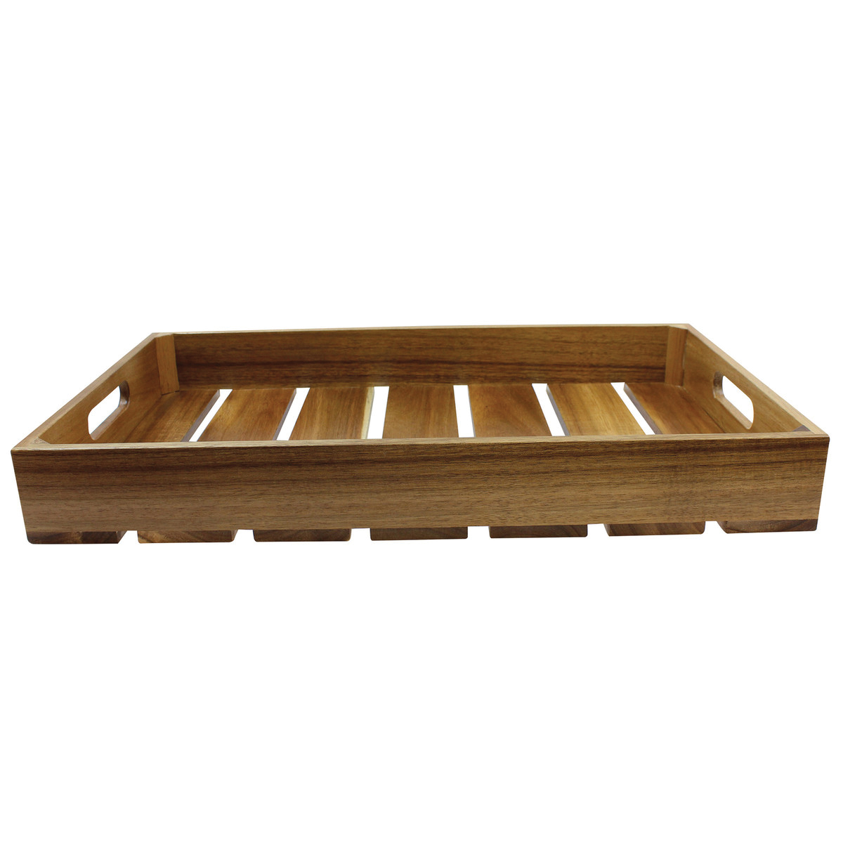 CRATE11 SERVING CRATE FITS 1/121X13X3 ACACIA WOOD - EA