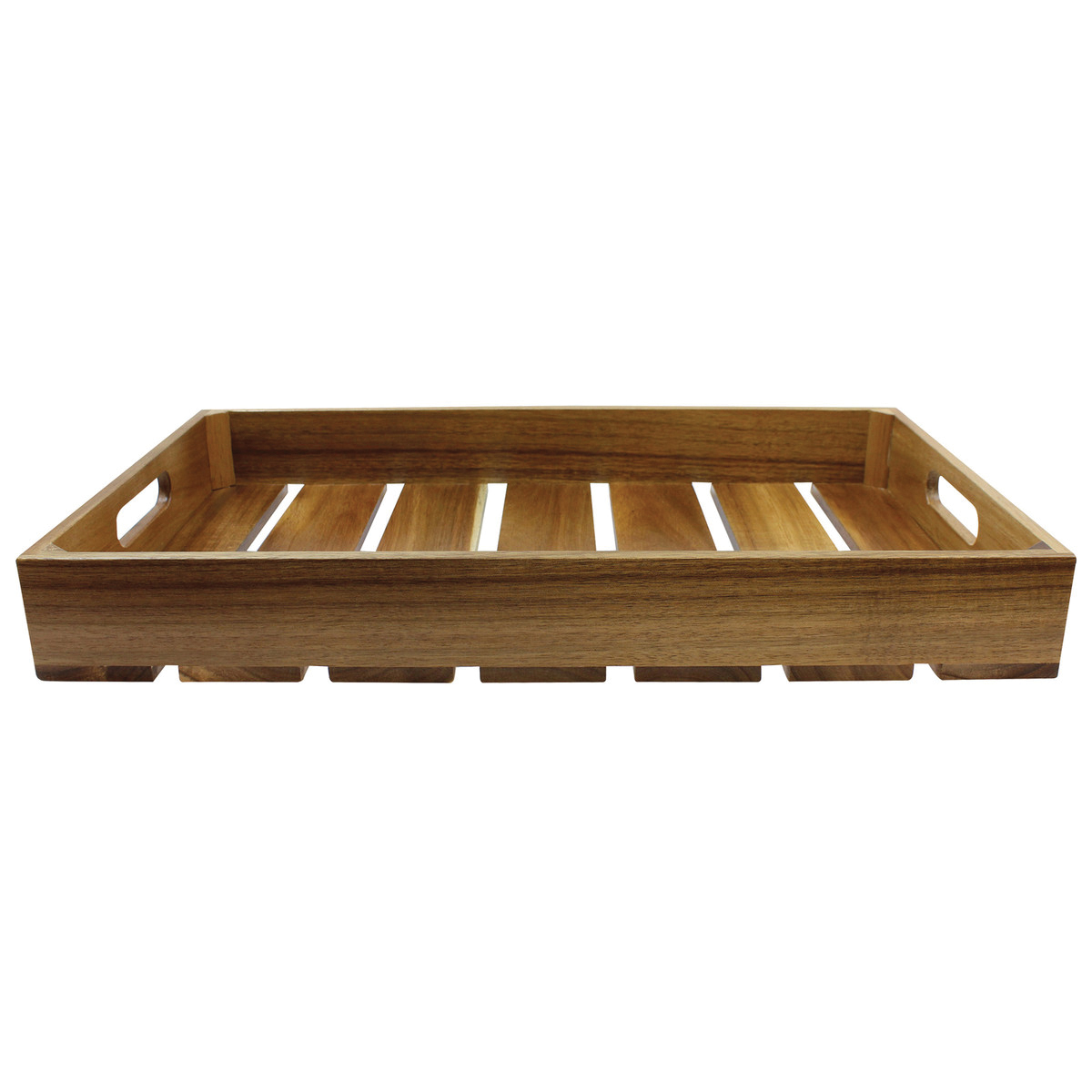 CRATE114 SERVING CRATE FIT 1/121X13X4 ACACIA WOOD - EA