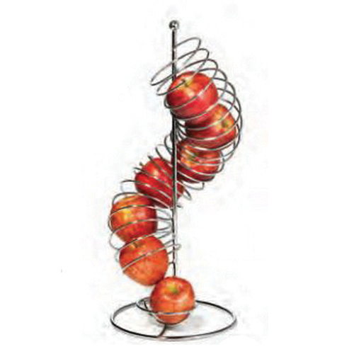 FSP1507 FRUIT BASKET VERTICALMERANDA SPIRAL CHROME EA