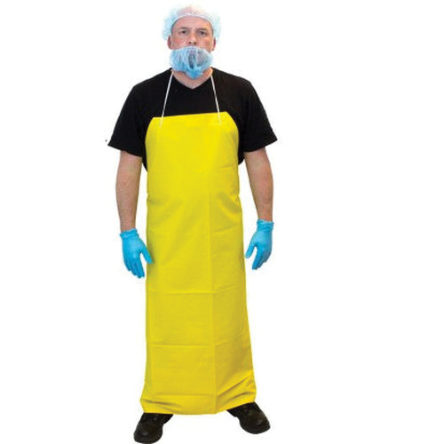 APRON DISHWASHING YELLOW 48" EA HEAVY DUTY 50/CS