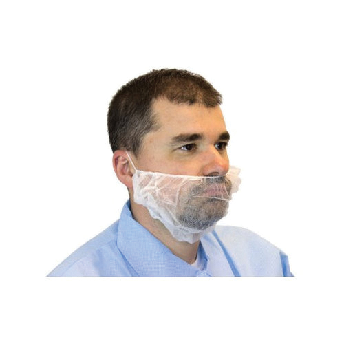 DBRD-1000 EXTRA LARGE WHT BEARD COVER 1M/CS MBC-1000-21