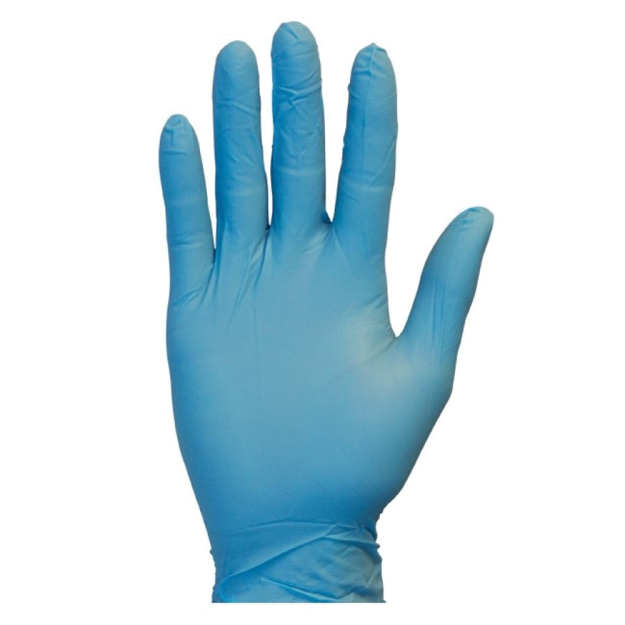 XL Blue Nitrile Glove 10/100 3mil