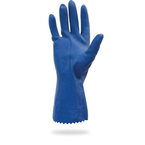 LG BLUE CANNERS GLOVE 10DZ/CSGRCL-LG-1SF  LATEX GLOVE