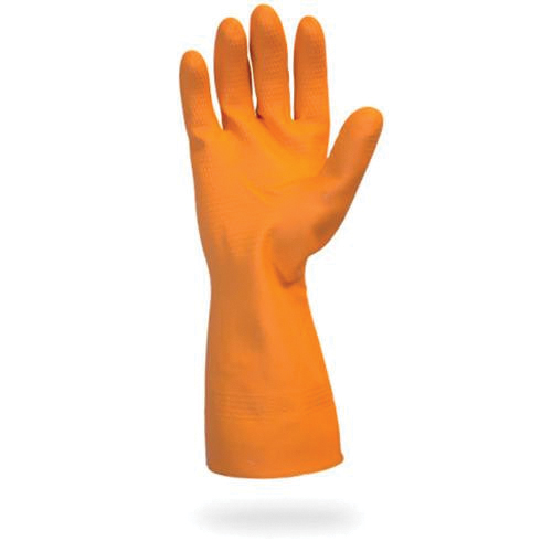 LARGE ORANGE NEOPRENE GLOVES  DZGRFO-L-1SF
