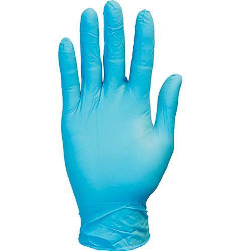 LG POWDER FREE GLOVE SYNTHETIC 10/100 BLUE