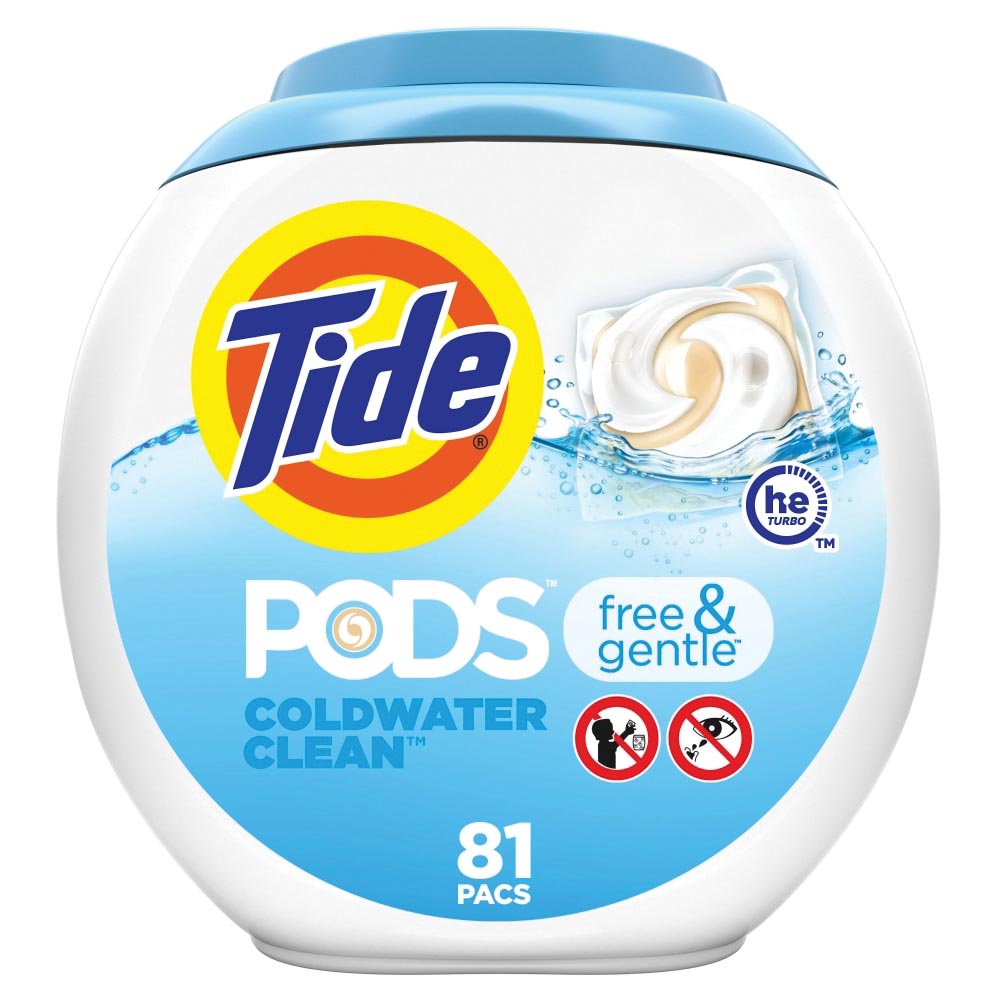 PGC91798 TIDE PODS  4/81CT UNSCENTED