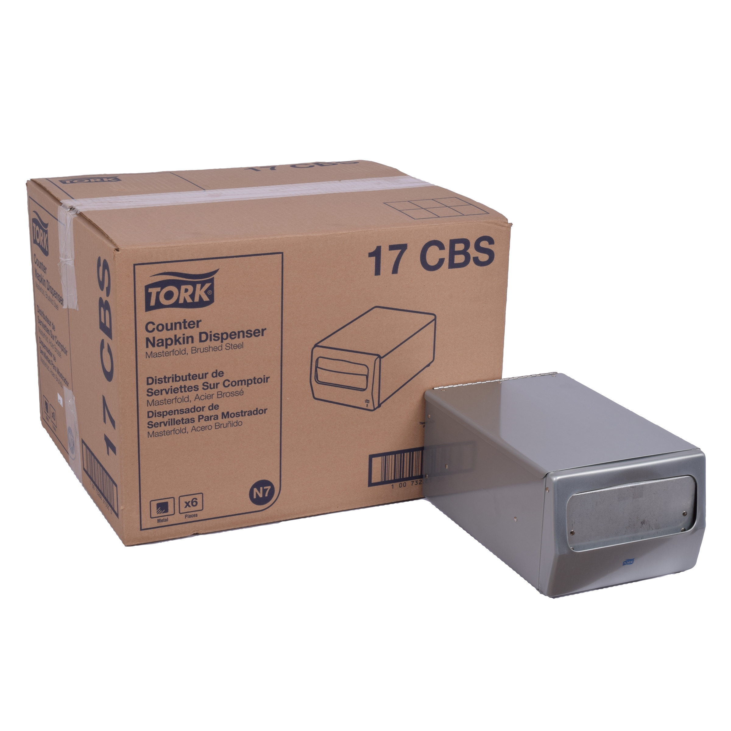17CBS MORNAP STEEL CABINET 6/C COUNTER TOP MODEL