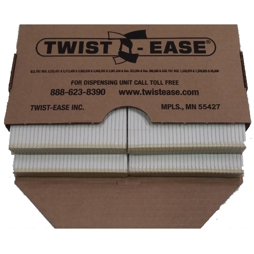 41405 - 4" WHITE TWIST-EASE4800/CS -