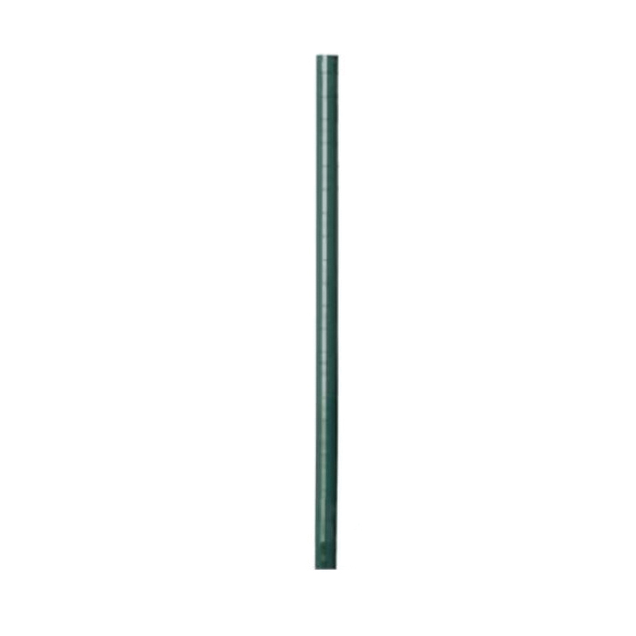 POST 74" STATIONARY - GROOVED AT 1" FOCUS GREEN EPOXY FINISH - EA