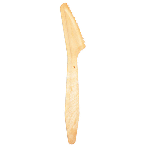 VT-2419 COMPOSTABLE FULL SIZE WOOD KNIFE 1M/CS