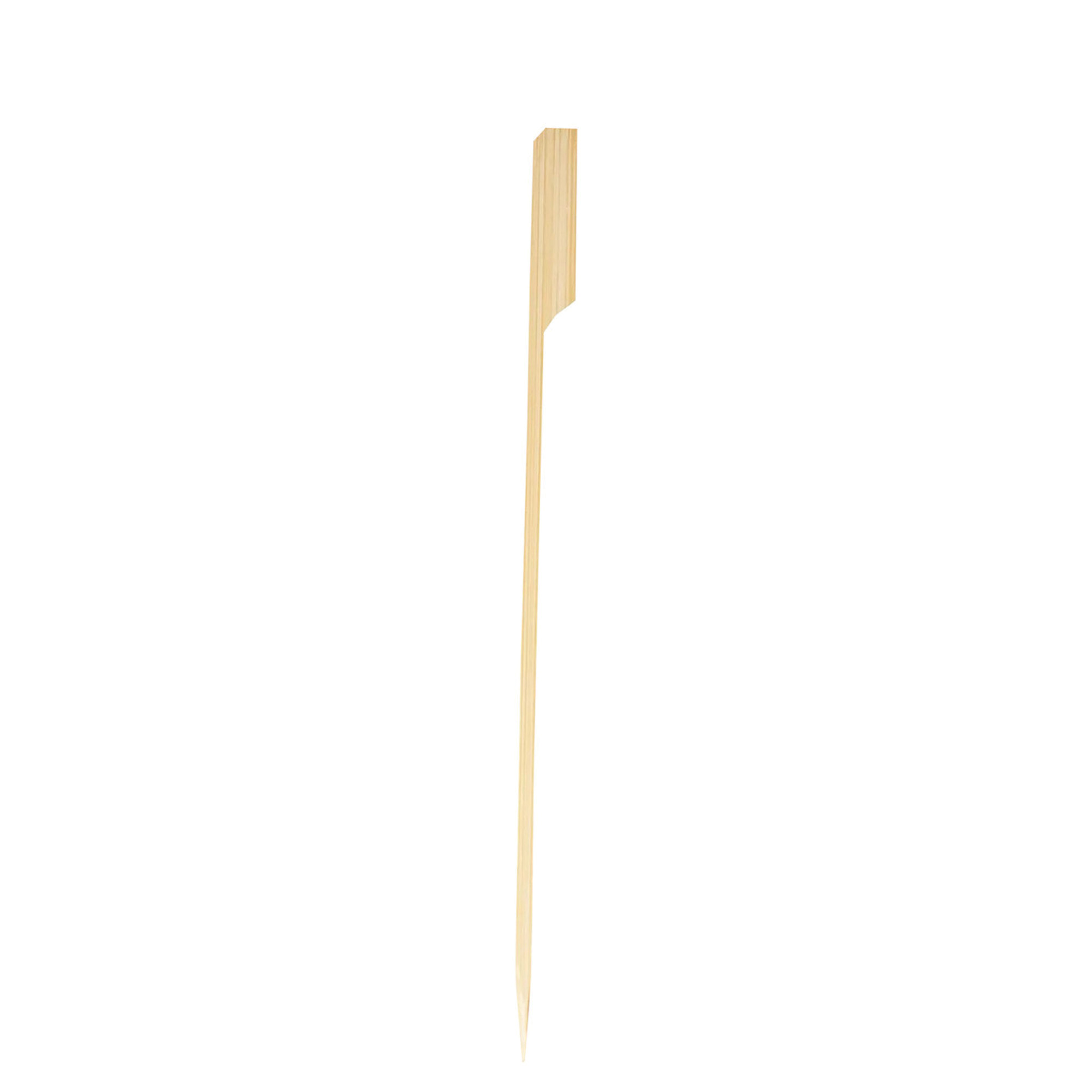 VT-PK-07 7" BAMBOO PADDLE PICK 2500/CS