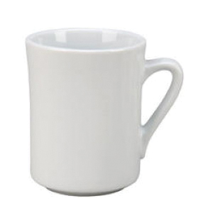 VNT-P 9OZ VENTURA MUG CHINA BRIGHT WHITE W/HDL 36/CS S/O