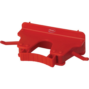 10174 WALL BRACKET RED 6"POLYPRO