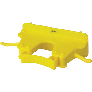 10176 WALL BRACKET YELLOW 6"POLYPRO