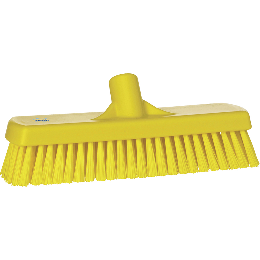 70606 12" DECK BRUSH YELLOW