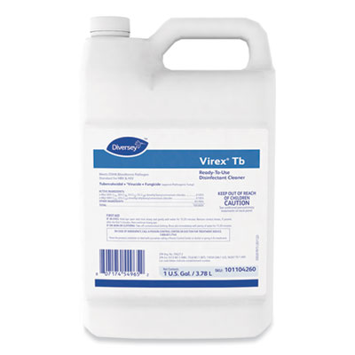 101104260 VIREX TB RTU 4/1GAL DISINFECTANT CLEANER