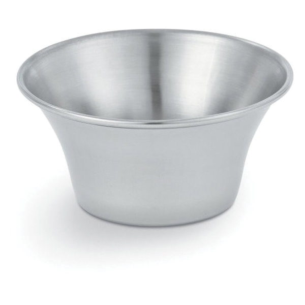 46714 SAUCE CUP 4oz METAL SS FLARED