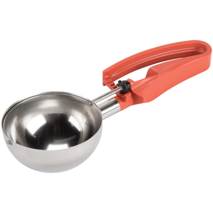 47388 ORANGE #4 DISHER 8ozSS SCOOP - EA -