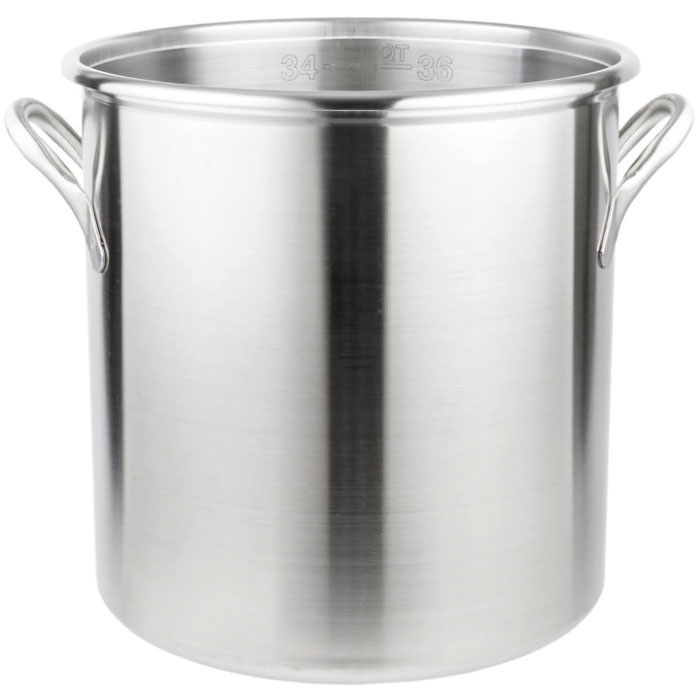 77630 STOCK POT 38.5QT TRI-PLYSS W/O COVER - EA -