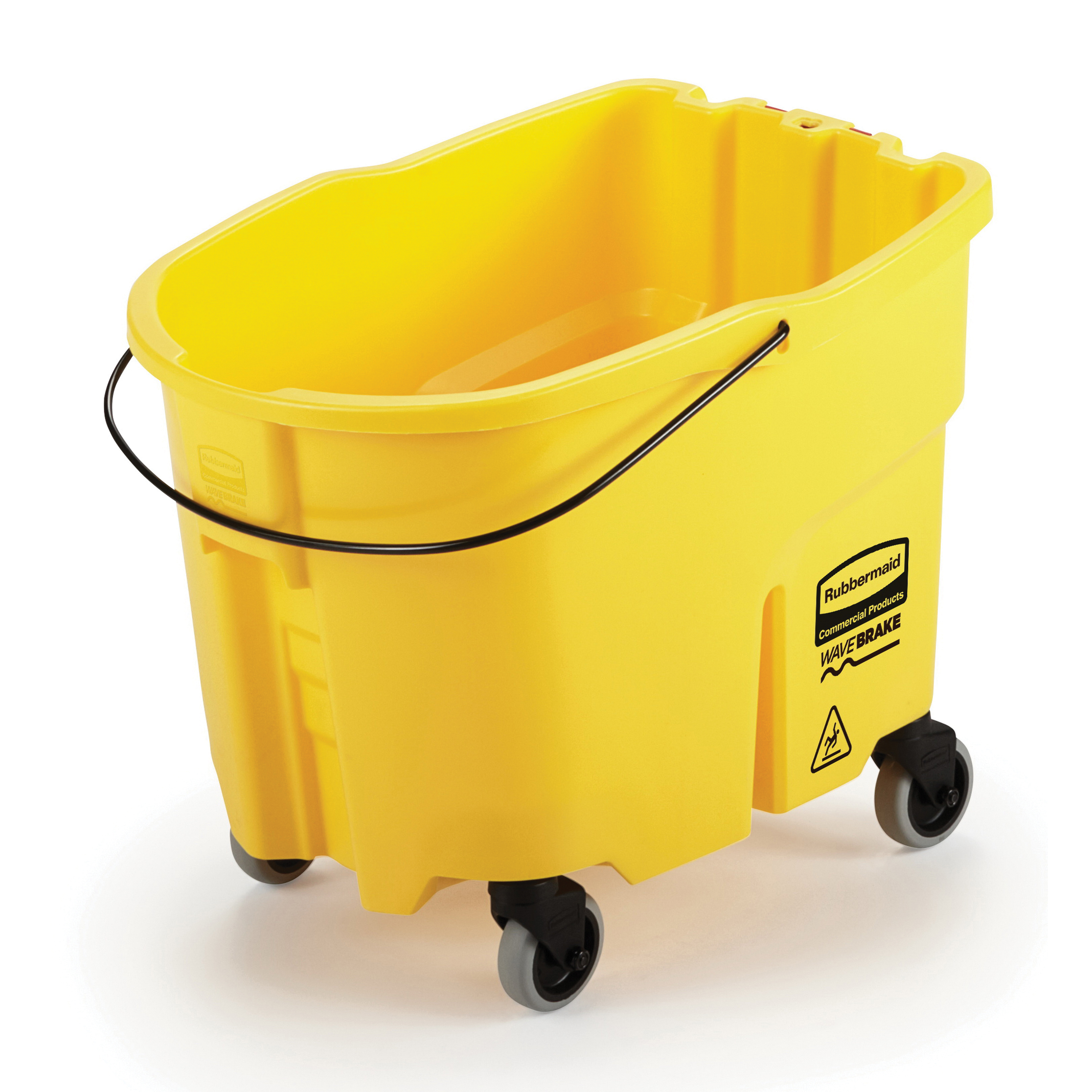 2064914 35QT YELLOW MOP BUCKETWITH CASTERS