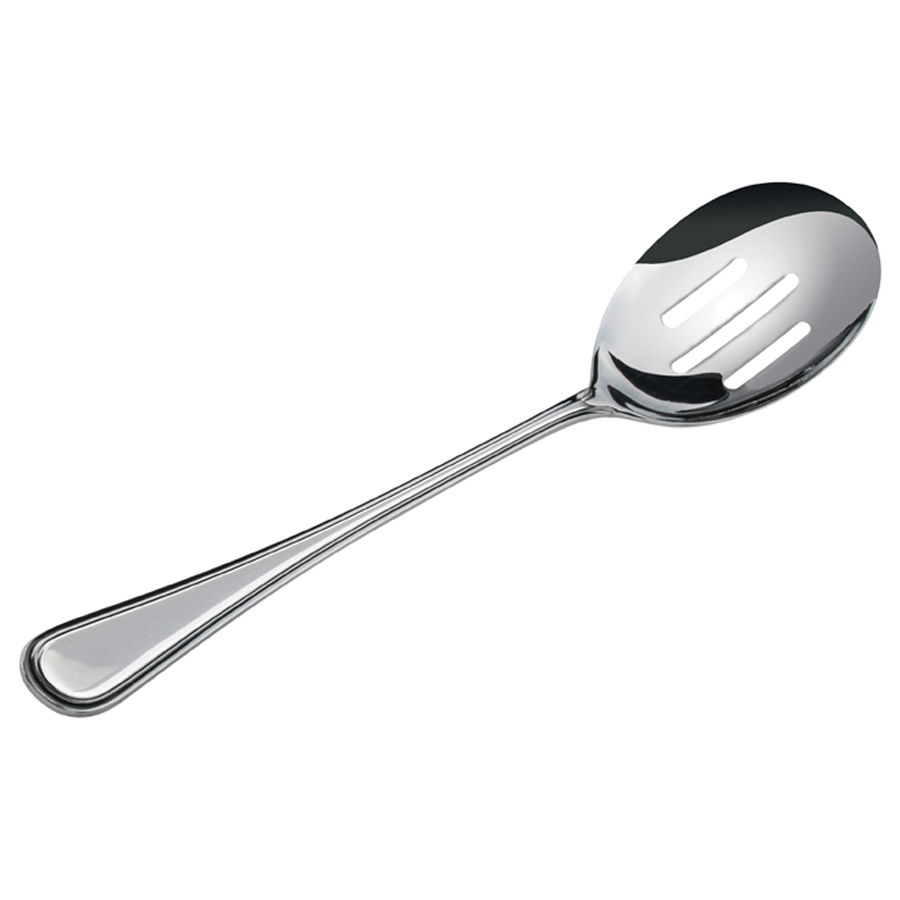 0030-24 SERVING SPOON SLOTTED BANQUET SHANGARILA - DZ STOCK