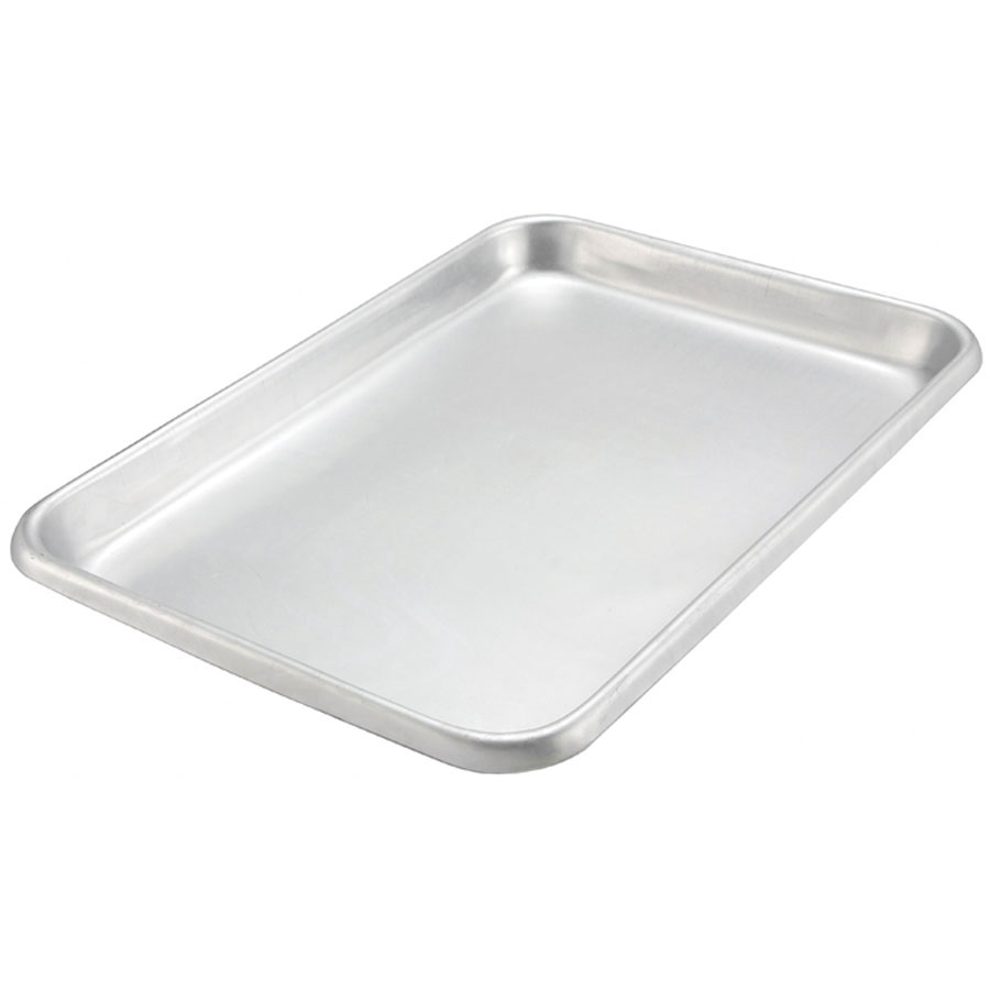 ROASTING PAN 25.75X17.75X2.25 NO HANDLES 12 GAUGE HD ALUMINUM - EA