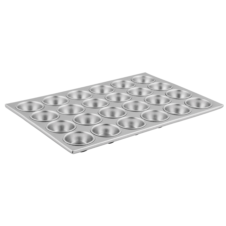 AMF-24 MUFFIN PAN 24CUP 3OZ 20.5X14 ALUMINUM - EA - S/O