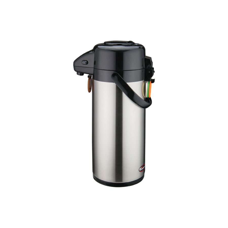 AIRPOT 3 LITER SS LINER PUSH BUTTOM DOUBLE WALL - EA