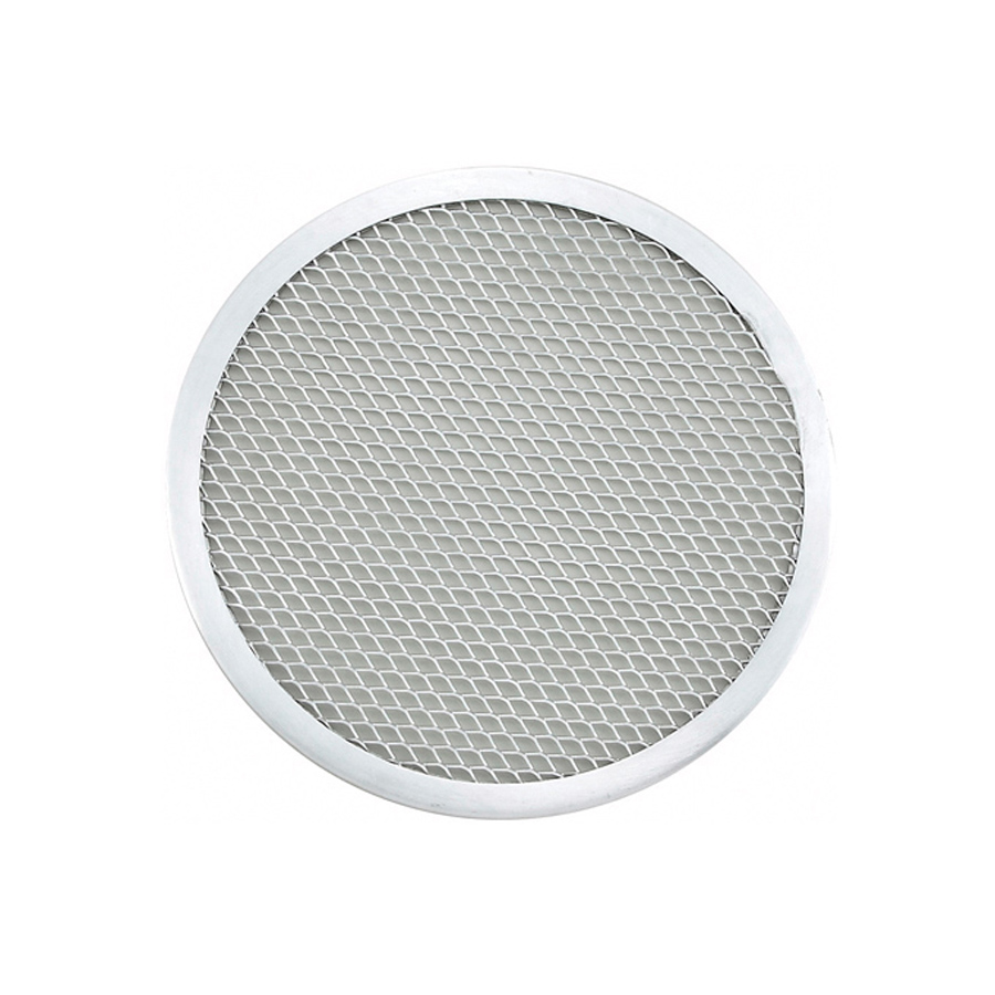 APZS-12 PIZZA SCREEN 12" ROUND SEAMLESS ALUM - EA -