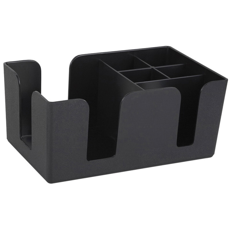 BC-6 BAR CADDY 6 COMP BLACKPLASTIC - EA -