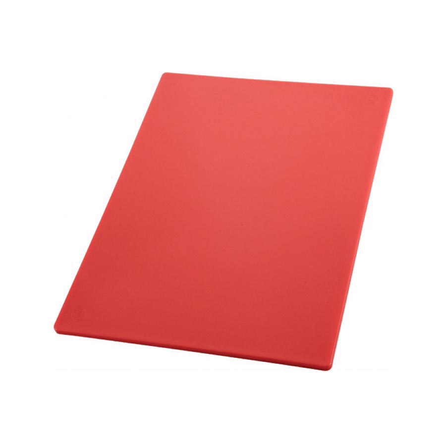 CBRD-1218 CUTTING BOARD 12X18RED 1/2" THICK - EA -