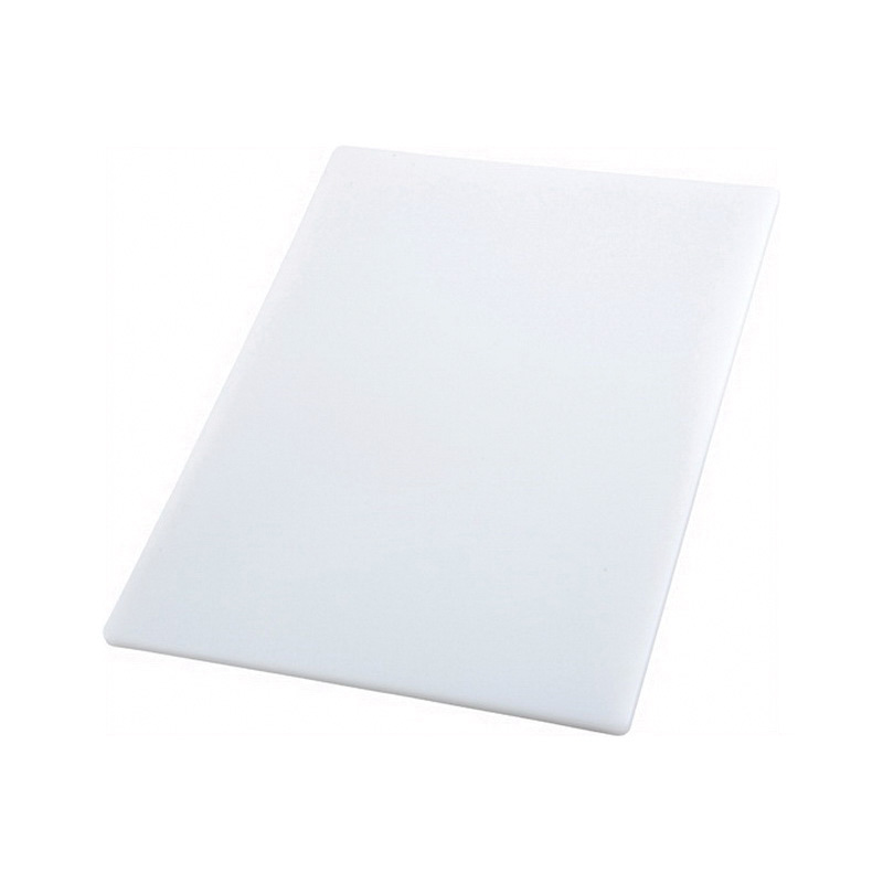 CBWT-1218 CUTTING BOARD WHITE12X18X1/2 - EA -